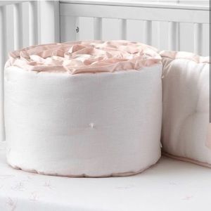 Beautiful crib bumper pottery barn PB Monique Lhuillier